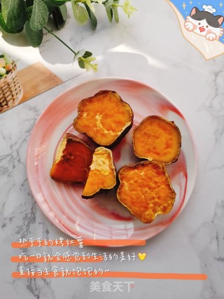 空气炸锅版烤红薯的做法