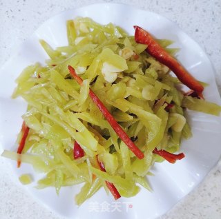 夏天快手菜 凉拌莴苣 凉拌莴笋
