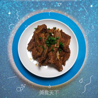 菠萝啤烧扇子骨的做法
