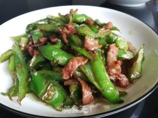 辣椒炒肉的做法