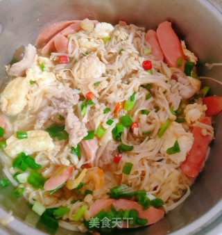 金针菇日本豆腐煲的做法