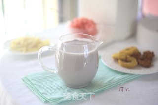 紫薯米豆浆的做法