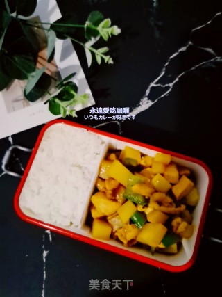 咖喱鸡肉饭的做法