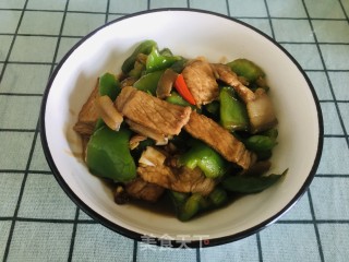 青椒炒肉片的做法