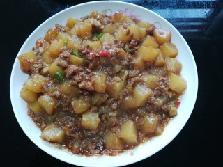 米豆腐烧肉的做法