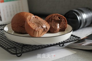 可可冰心面包的做法
