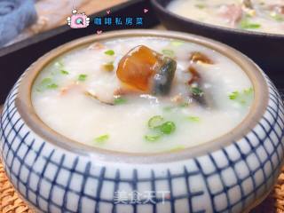 皮蛋瘦肉粥的做法