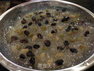 蜜豆西米糕的做法