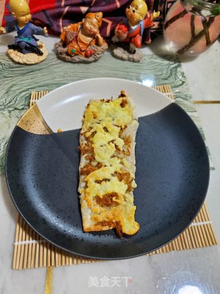 肉松芝士手抓饼的做法
