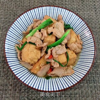白豆干焖瘦肉的做法