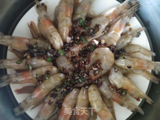 粉丝蒸虾的做法