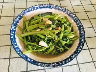 蒜香空心菜的做法