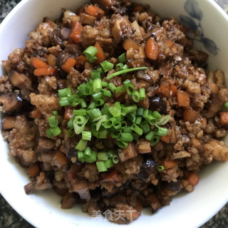 香菇肉酱￼的做法