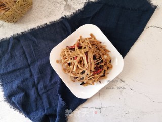 辣炒嫩笋干的做法