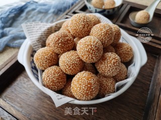 南瓜小麻球的做法