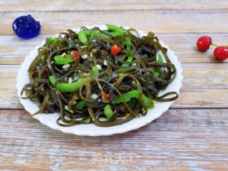 青椒海带丝的做法