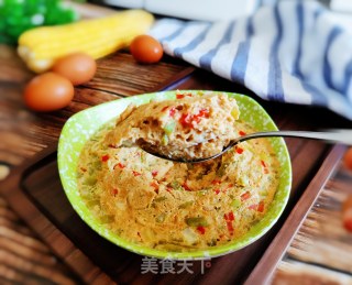 鸡蛋辣椒闷子的做法