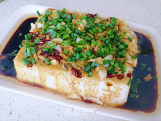 #夏日快手菜#凉拌内酯豆腐 小葱拌豆腐的做法