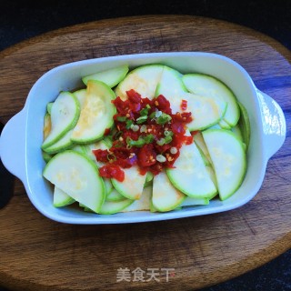 剁椒蒸西葫芦的做法
