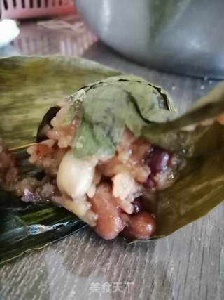 五香肉粽的做法