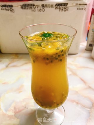 百香果汁的做法