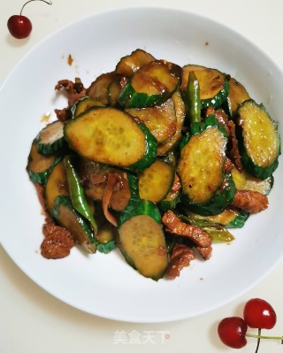 黄瓜肉丝的做法
