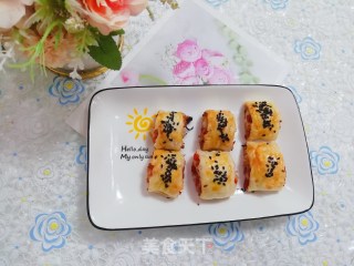 网红火腿卷的做法