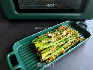 蒜蓉烤芦笋的做法