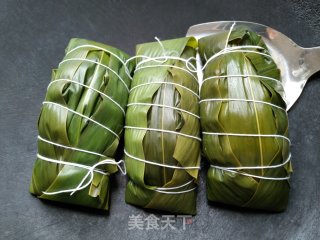 船型粽子包法的做法