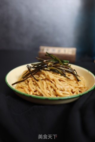 葱油拌面的做法