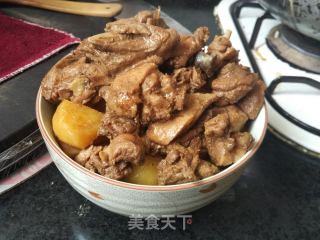 土豆红烧鸭边腿的做法