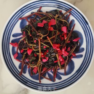 蒜香苋菜的做法
