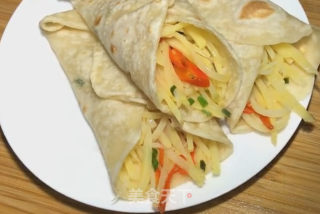早餐卷饼的做法