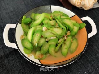 素炒丝瓜的做法
