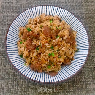 泡菜牛肉炒饭的做法