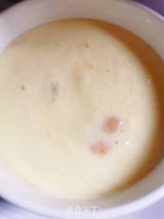 干贝虾仁鸡蛋羹的做法