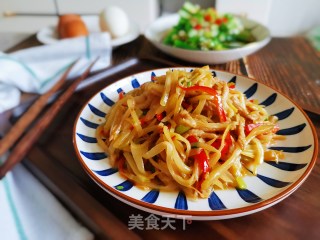 肉丝榨菜的做法