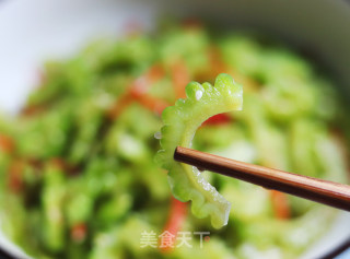 凉拌苦瓜的做法