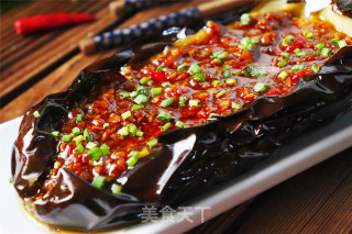 蒜蓉烤茄子的做法