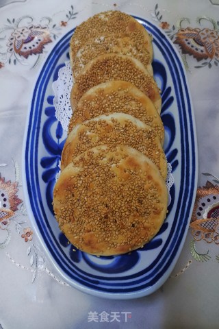 芝麻油酥饼的做法