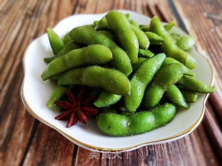 卤水毛豆的做法
