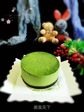 抹茶慕斯蛋糕的做法