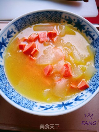 冬瓜火腿汤的做法