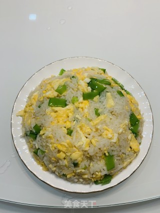 荷兰豆蛋炒饭