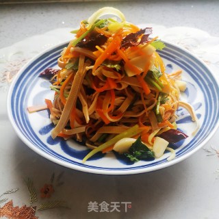 凉拌三丝的做法