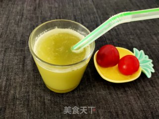 香芹雪梨汁的做法