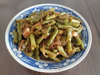 豆角炖粉条的做法