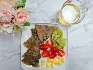 全麦蔬菜饼的做法
