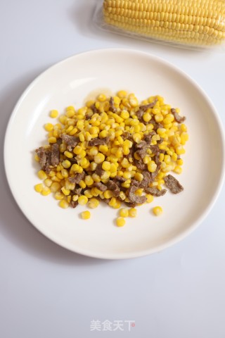 玉米炒牛肉的做法