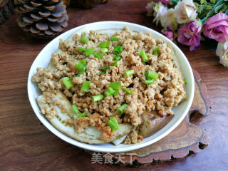 肉末蒸茄子的做法